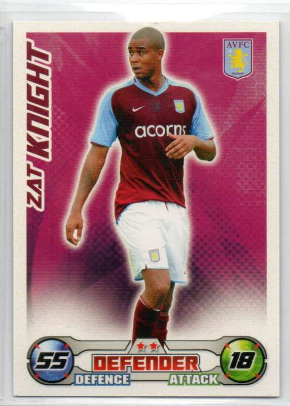 Topps Match Attax PL 2008/2009 - Aston Villa - 11 Cards
