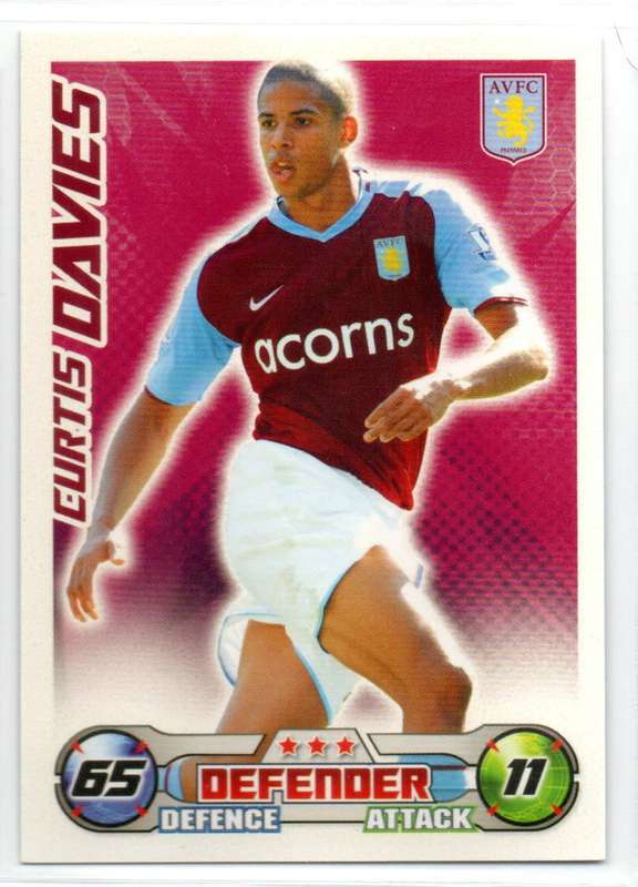 Topps Match Attax PL 2008/2009 - Aston Villa - 11 Cards