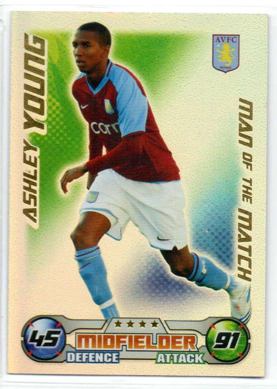 Topps Match Attax PL 2008/2009 - Aston Villa - 11 Cards