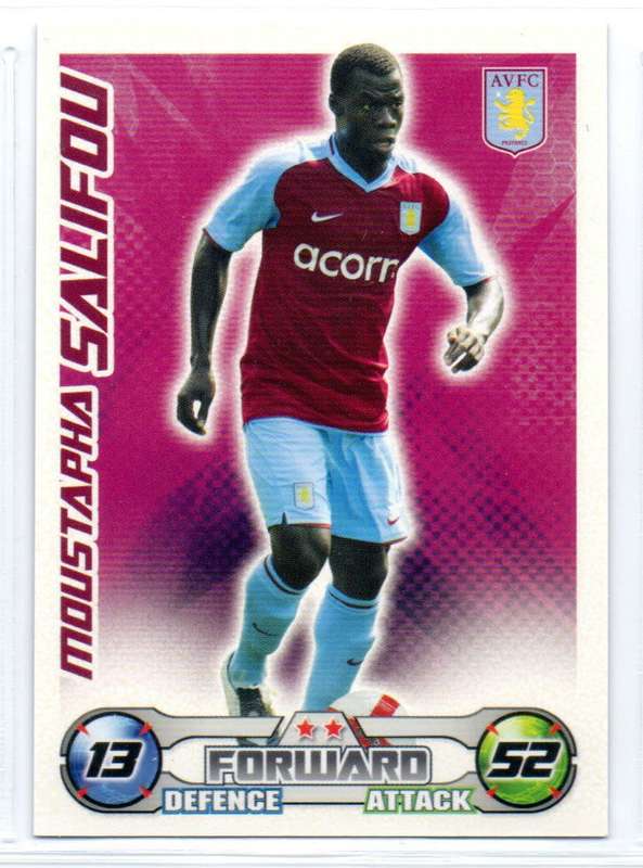 Topps Match Attax PL 2008/2009 - Aston Villa - 11 Cards