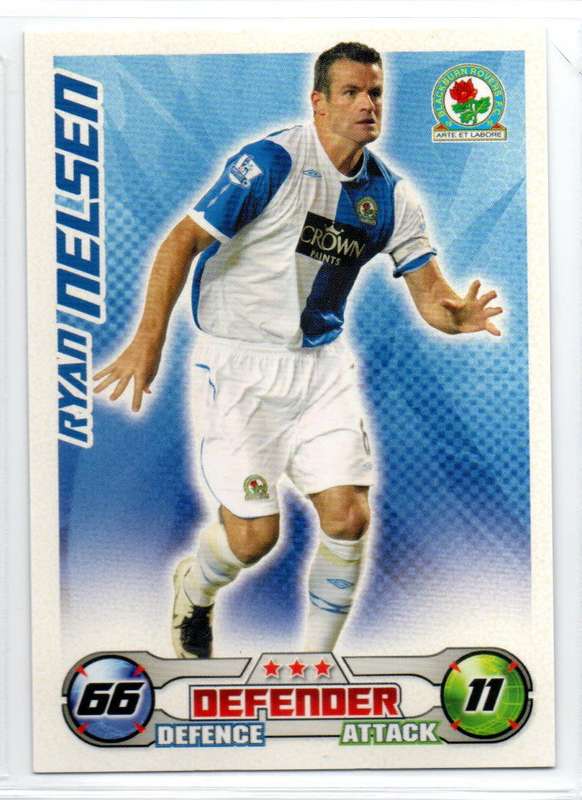 Topps Match Attax PL 2008/2009 - Blackburn Rovers - 12 Cards