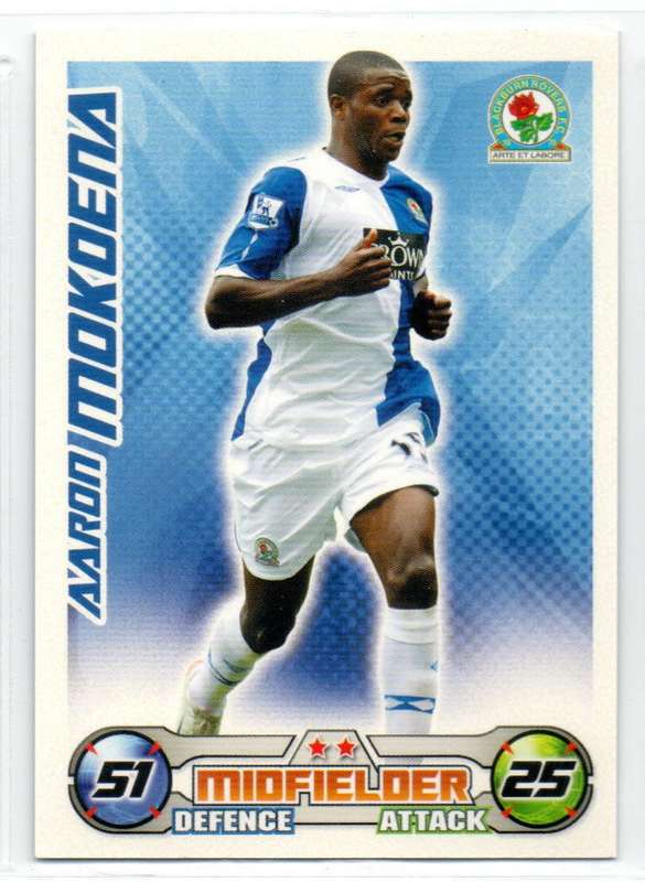 Topps Match Attax PL 2008/2009 - Blackburn Rovers - 12 Cards