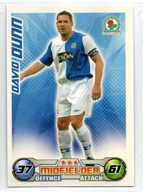 Topps Match Attax PL 2008/2009 - Blackburn Rovers - 12 Cards