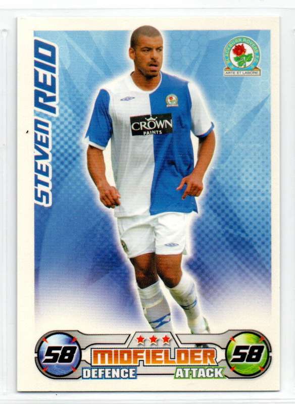 Topps Match Attax PL 2008/2009 - Blackburn Rovers - 12 Cards