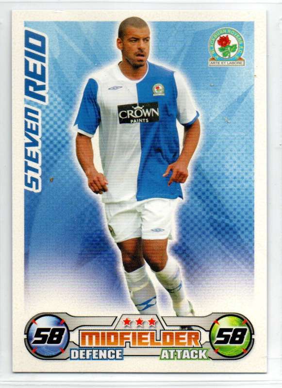 Topps Match Attax PL 2008/2009 - Blackburn Rovers - 12 Cards