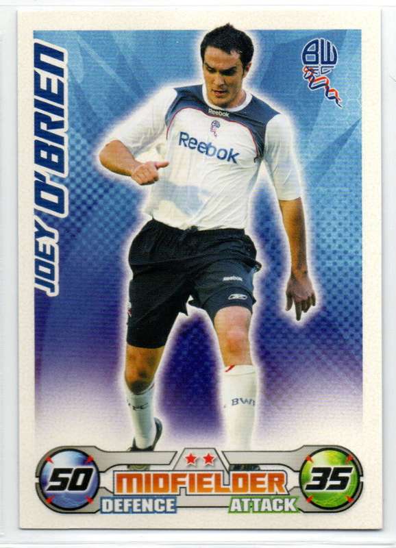 Topps Match Attax PL 2008/2009 - Bolton Wanderers - 7 Cards