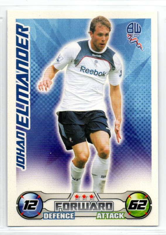 Topps Match Attax PL 2008/2009 - Bolton Wanderers - 7 Cards