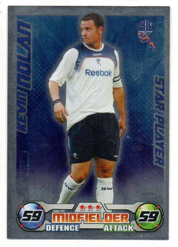Topps Match Attax PL 2008/2009 - Bolton Wanderers - 7 Cards