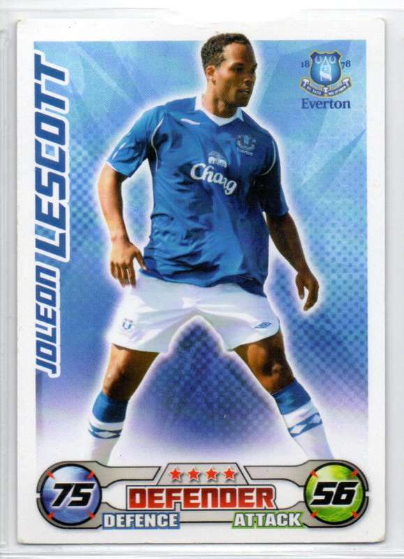 Topps Match Attax PL 2008/2009 - Everton - 10 Cards