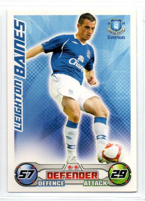 Topps Match Attax PL 2008/2009 - Everton - 10 Cards