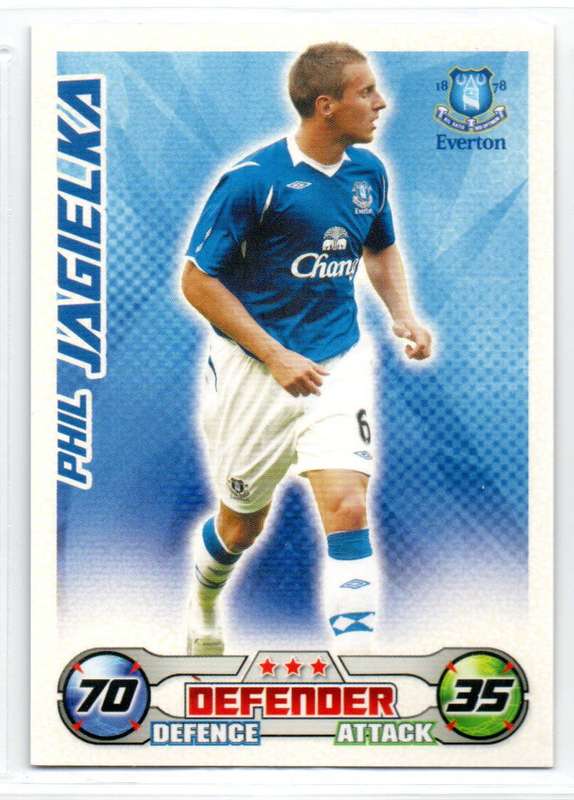 Topps Match Attax PL 2008/2009 - Everton - 10 Cards