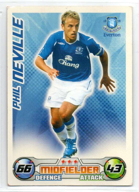 Topps Match Attax PL 2008/2009 - Everton - 10 Cards