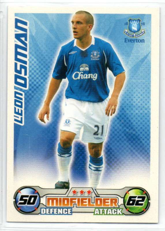 Topps Match Attax PL 2008/2009 - Everton - 10 Cards