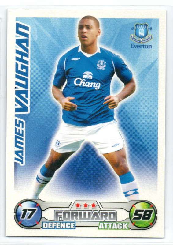 Topps Match Attax PL 2008/2009 - Everton - 10 Cards