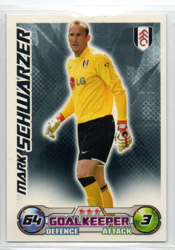 Topps Match Attax PL 2008/2009 - Fulham - 14 Cards