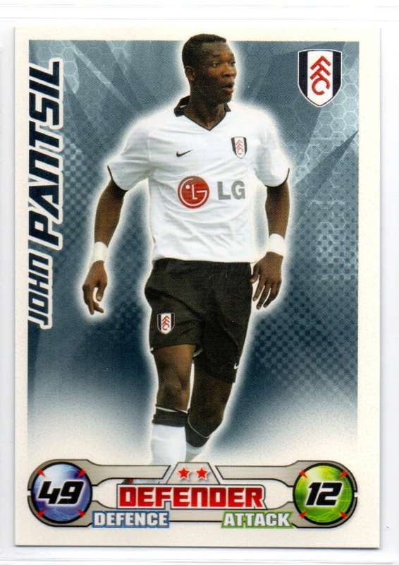 Topps Match Attax PL 2008/2009 - Fulham - 14 Cards