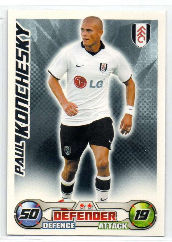 Topps Match Attax PL 2008/2009 - Fulham - 14 Cards