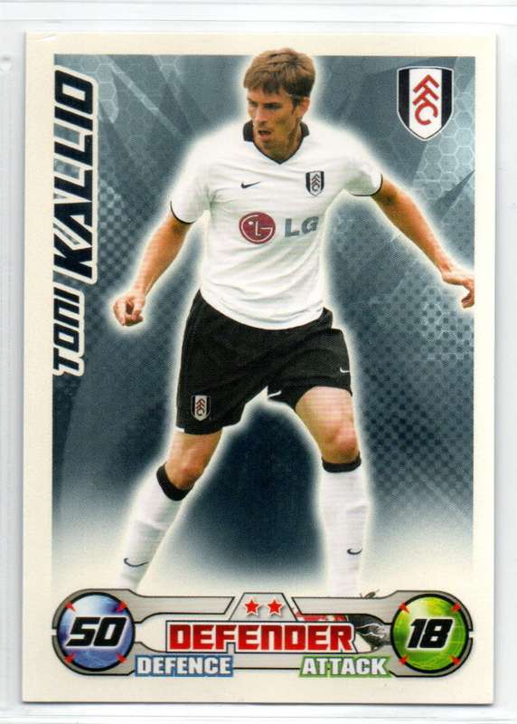 Topps Match Attax PL 2008/2009 - Fulham - 14 Cards
