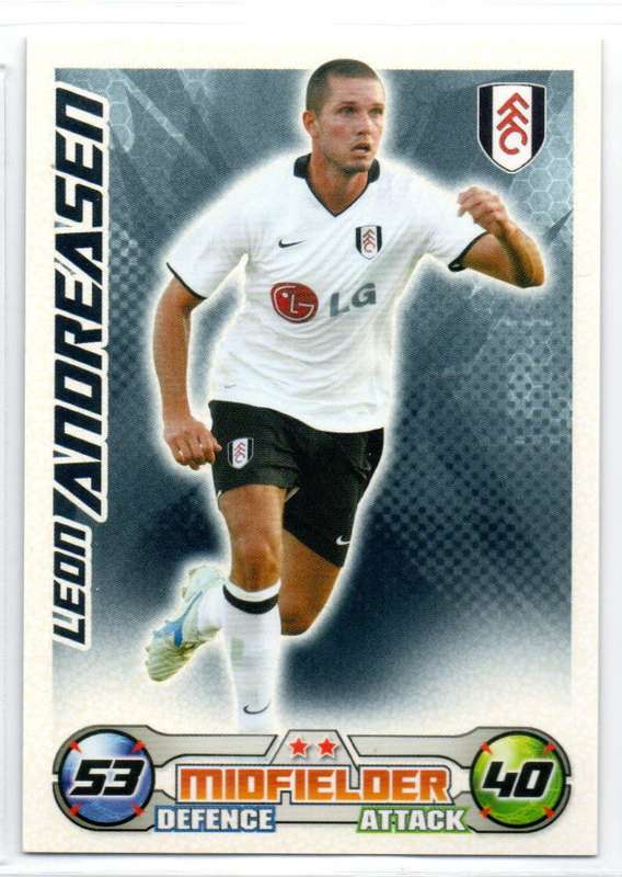 Topps Match Attax PL 2008/2009 - Fulham - 14 Cards