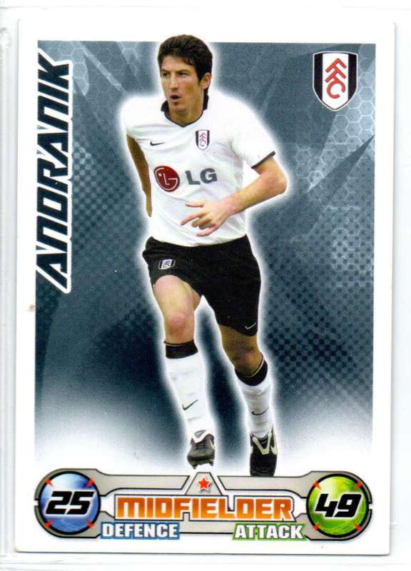 Topps Match Attax PL 2008/2009 - Fulham - 14 Cards