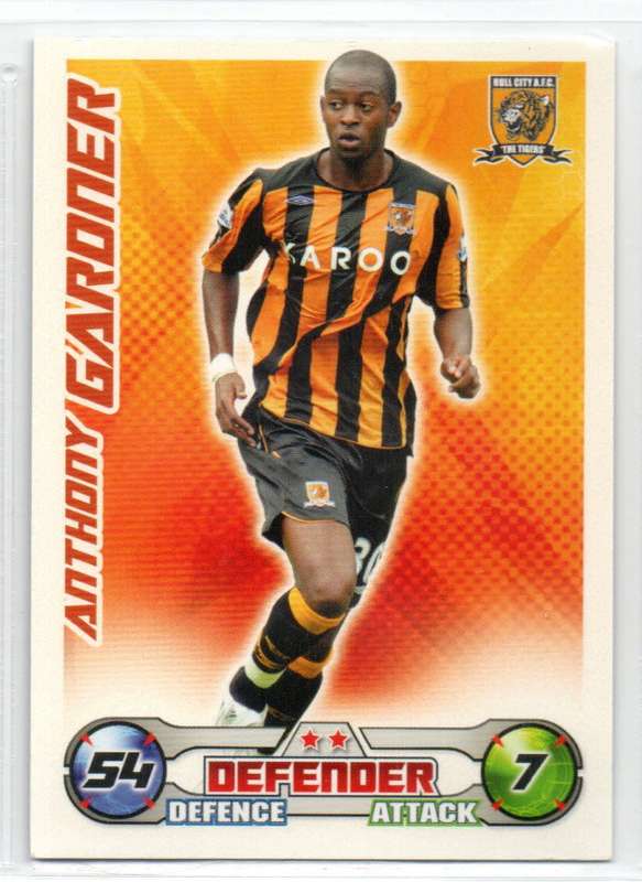 Topps Match Attax PL 2008/2009 - Hull City - 17 Cards