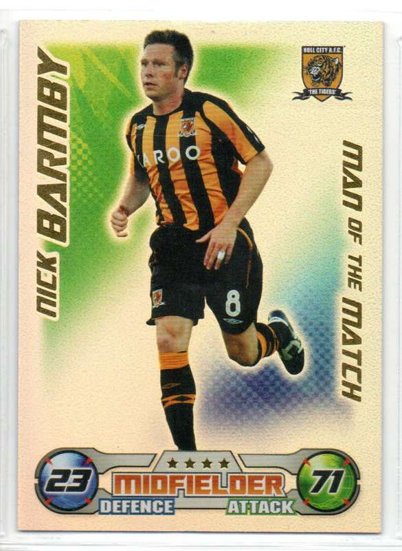 Topps Match Attax PL 2008/2009 - Hull City - 17 Cards