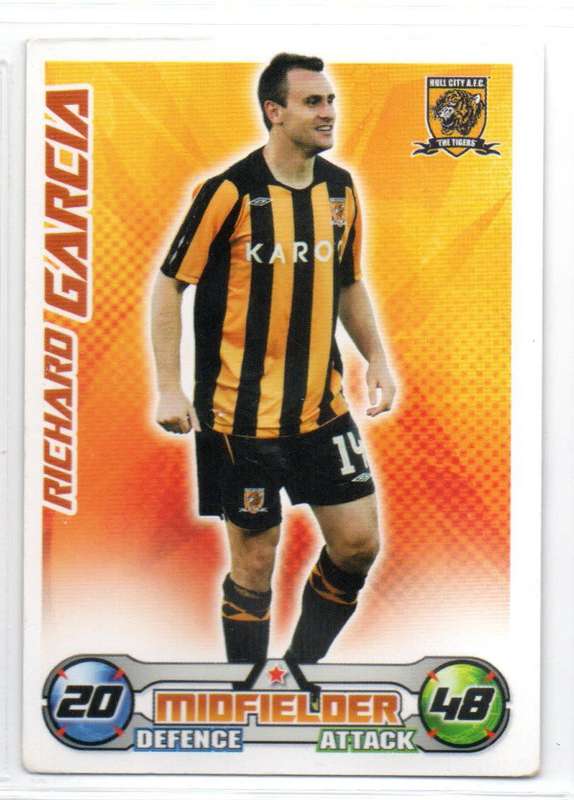 Topps Match Attax PL 2008/2009 - Hull City - 17 Cards