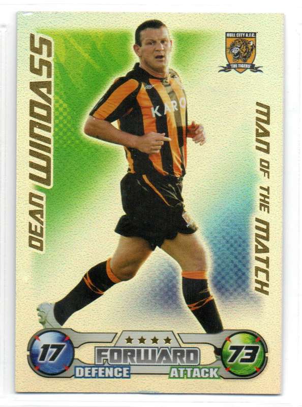 Topps Match Attax PL 2008/2009 - Hull City - 17 Cards