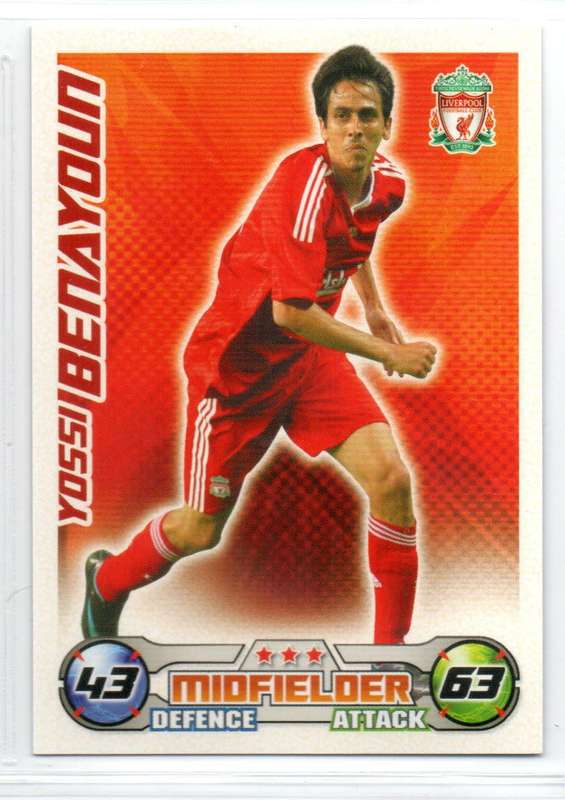 Topps Match Attax PL 2008/2009 - Liverpool FC - 18 Cards