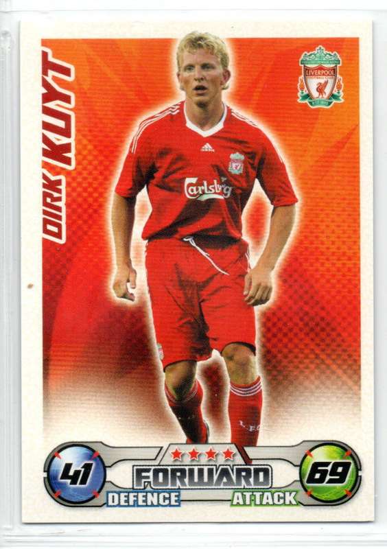 Topps Match Attax PL 2008/2009 - Liverpool FC - 18 Cards