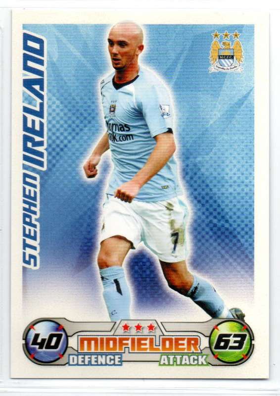 Topps Match Attax PL 2008/2009 - Manchester City - 18 Cards
