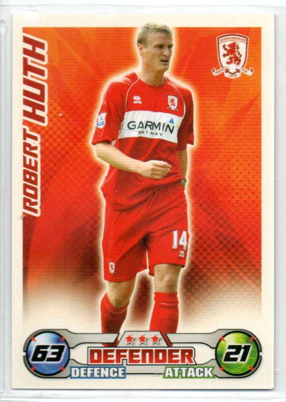 Topps Match Attax PL 2008/2009 - Middlesbrough - 19 Cards