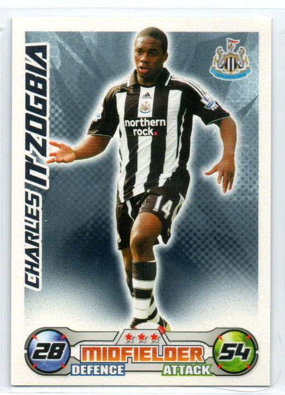 Topps Match Attax PL 2008/2009 - Newcastle United - 10 Cards