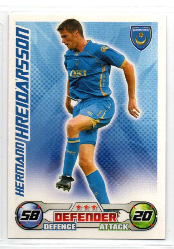 Topps Match Attax PL 2008/2009 - Portsmouth - 11 Cards