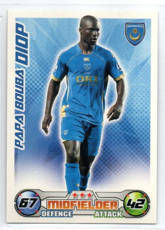 Topps Match Attax PL 2008/2009 - Portsmouth - 11 Cards