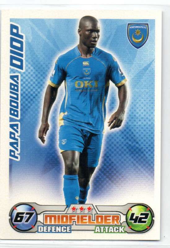 Topps Match Attax PL 2008/2009 - Portsmouth - 11 Cards