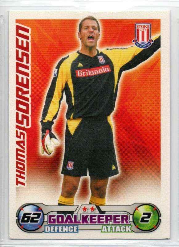 Topps Match Attax PL 2008/2009 - Stoke City - 16 Cards