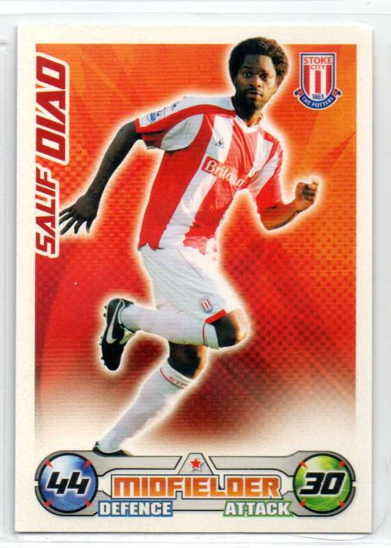 Topps Match Attax PL 2008/2009 - Stoke City - 16 Cards