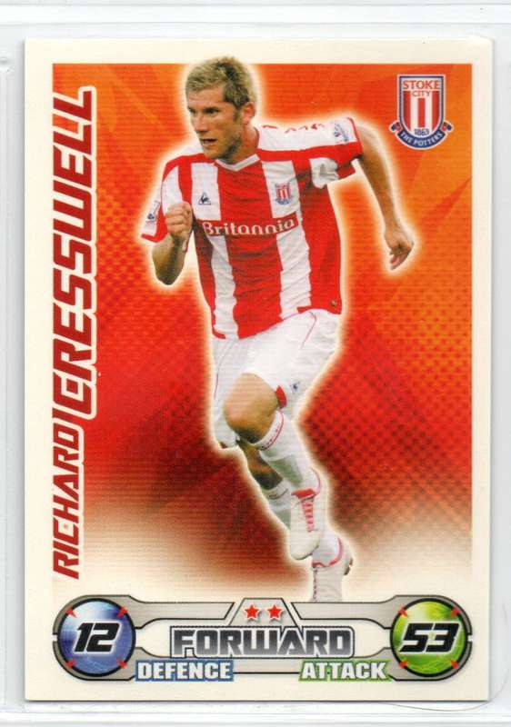 Topps Match Attax PL 2008/2009 - Stoke City - 16 Cards