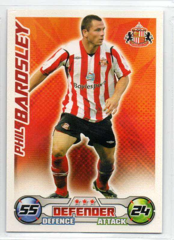 Topps Match Attax PL 2008/2009 - Sunderland - 15 Cards