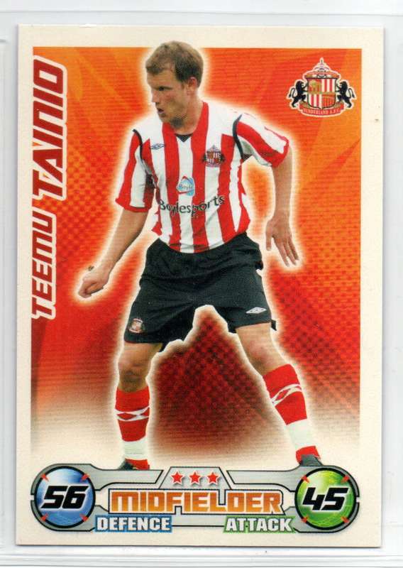 Topps Match Attax PL 2008/2009 - Sunderland - 15 Cards