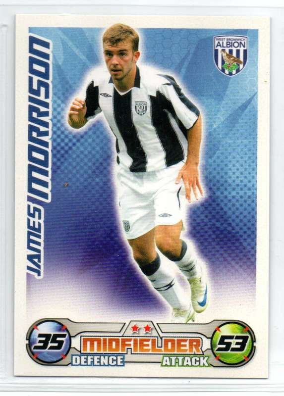 Topps Match Attax PL 2008/2009 - West Bromwich Albion - 14 Cards