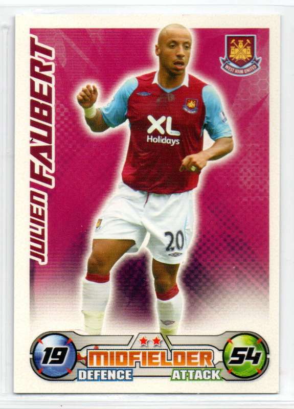 Topps Match Attax PL 2008/2009 - West Ham United - 25 Cards