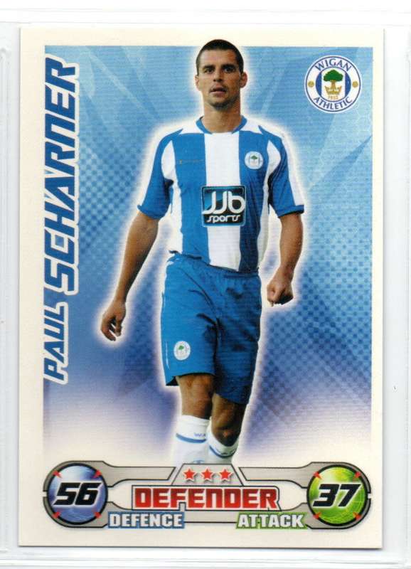 Topps Match Attax PL 2008/2009 - Wigan Athletic - 20 Cards