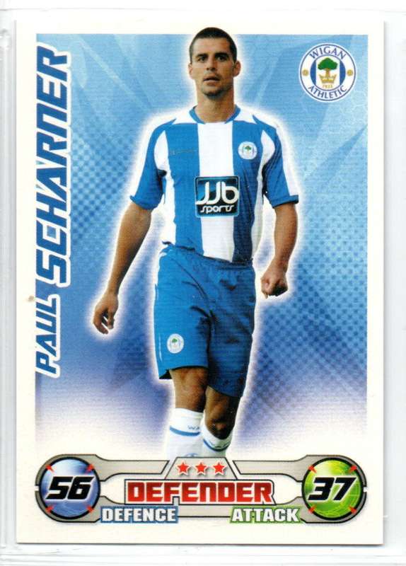 Topps Match Attax PL 2008/2009 - Wigan Athletic - 20 Cards
