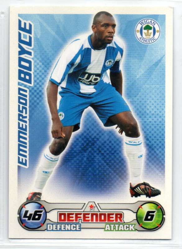 Topps Match Attax PL 2008/2009 - Wigan Athletic - 20 Cards