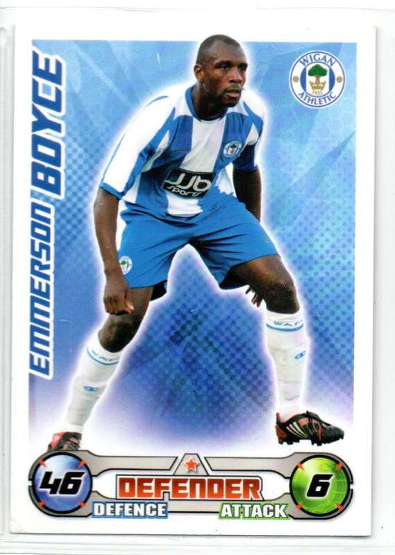 Topps Match Attax PL 2008/2009 - Wigan Athletic - 20 Cards