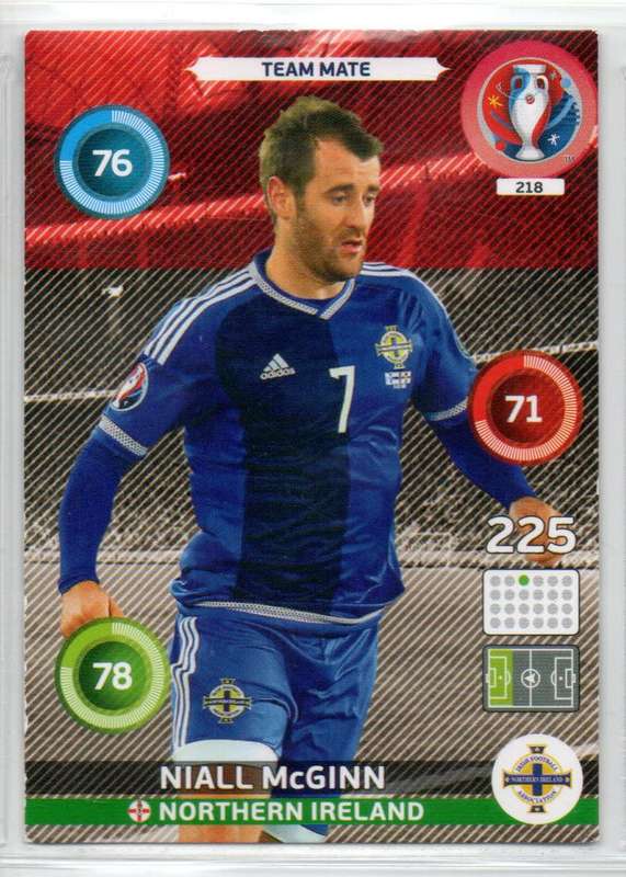 Panini UEFA Euro 2016 / XL Adrenalyn  - Northern Ireland - 2 Cards
