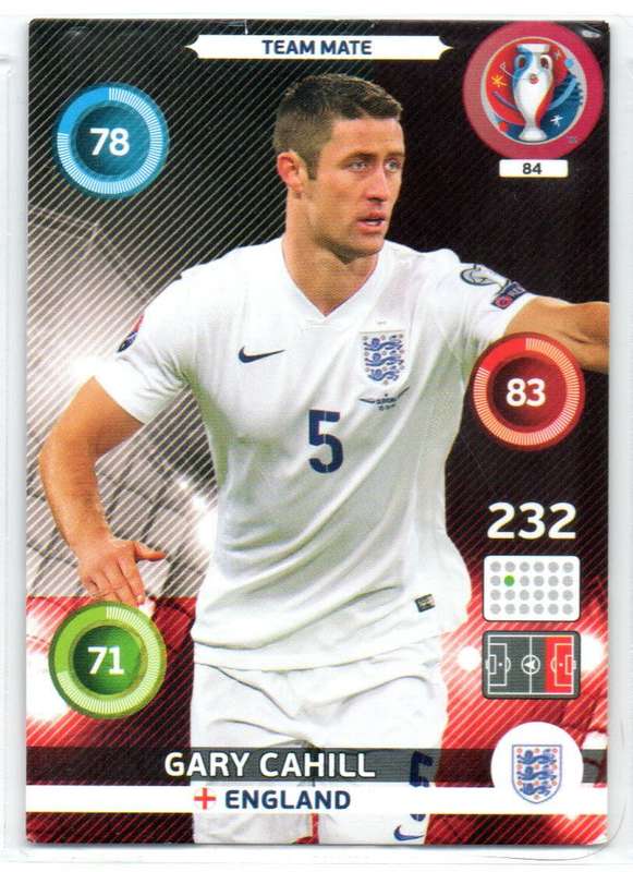 Panini UEFA Euro 2016 / XL Adrenalyn  - England - 6 Cards