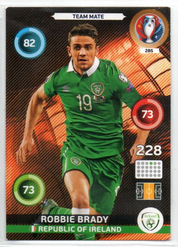 Panini UEFA Euro 2016 / XL Adrenalyn  - Republic of Ireland - 3 Cards